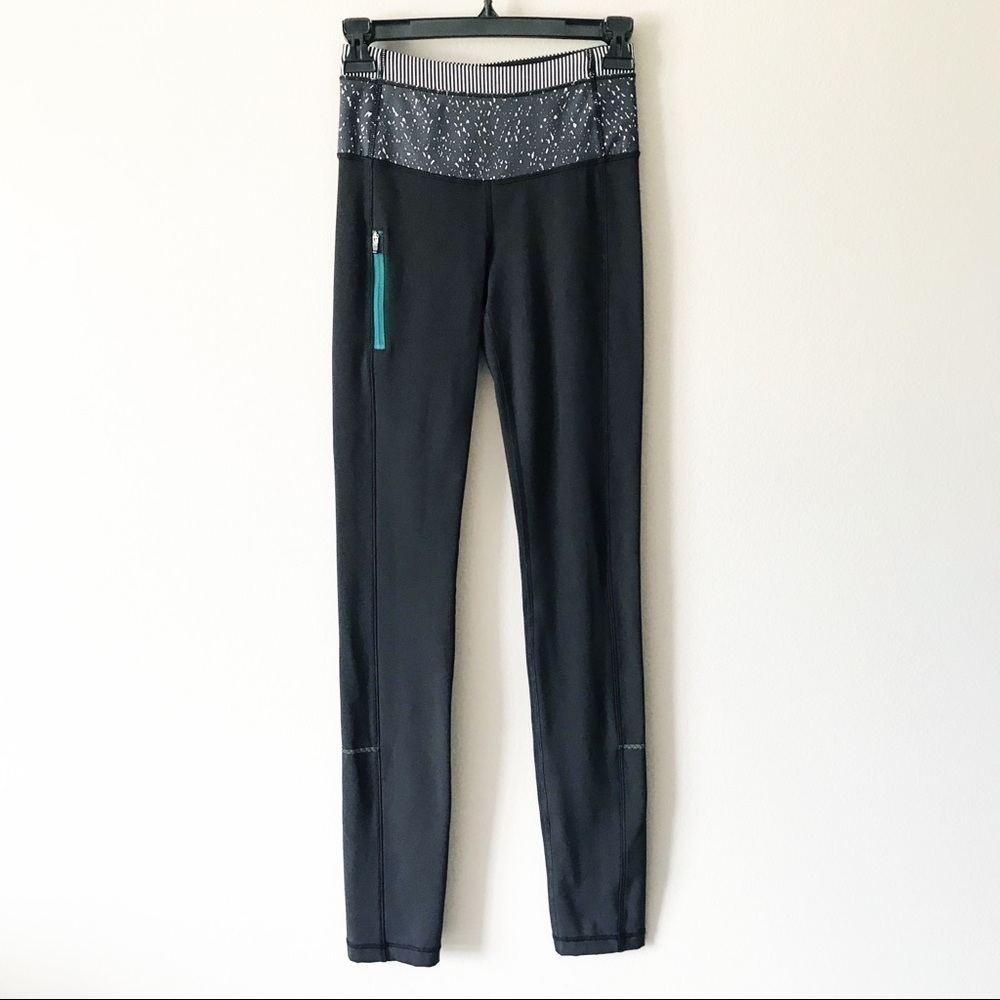 Lululemon Can’t Stop Pant II Black/White Size 2